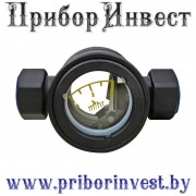 ТЭК-ФС-Р-О Индикатор потока с резьбовым уплотнением и осевым расположением индикатора