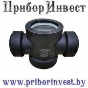 ТЭК-ФС-Р-О Индикатор потока с резьбовым уплотнением и осевым расположением индикатора