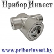 ТЭК-ФС-Р-С Индикатор потока с резьбовым уплотнением и смещенным расположением индикатора